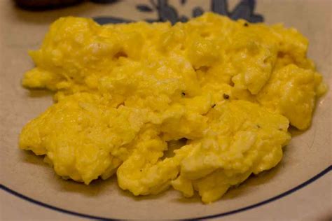 Scrambled Eggs With Cheese