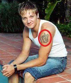 Jeremy Renner's 2 Tattoos & Their Meanings - Body Art Guru