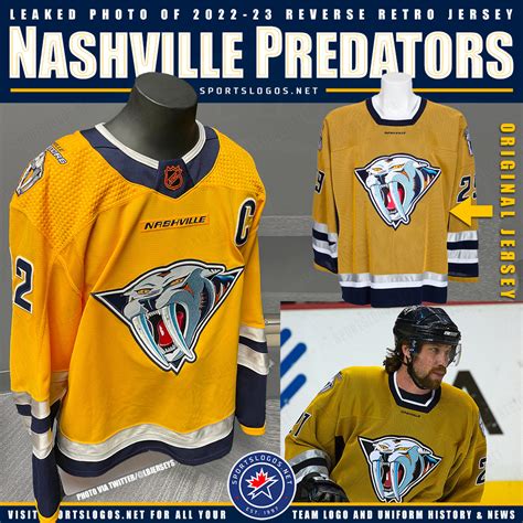 Predators, Blue Jackets New Reverse Retro Jerseys Leak – SportsLogos ...