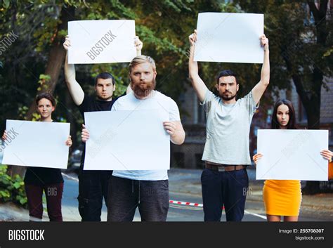 Group Protesting Young Image & Photo (Free Trial) | Bigstock