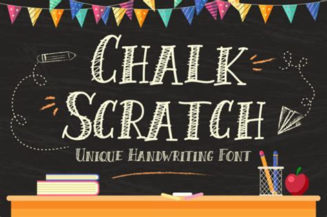 Chalk Display Handwritten Font, Chalkboard Font, Chalk Font - Etsy