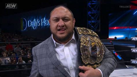 Samoa Joe Introduces New AEW World Title On 1/10 AEW Dynamite