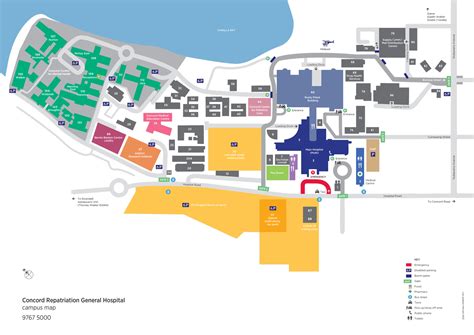 Hospital Map, Transport & Parking | Sydney Local Health District