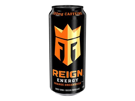 Monster Reign Energy Drink with 180mg Caffeine - Orange Dreamsicle - 473ml