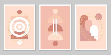 A set of abstract posters. 14300145 Vector Art at Vecteezy