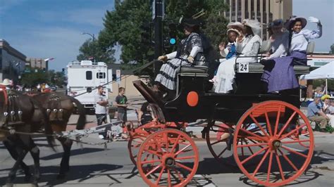 Cheyenne Frontier Days Parade 2017 - YouTube