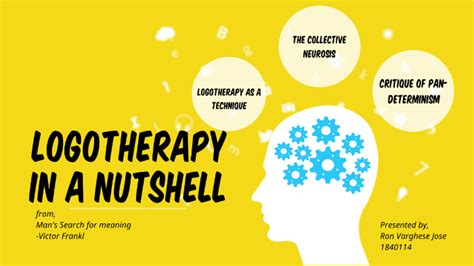 Logotherapy in a nutshell by Ron Jose on Prezi