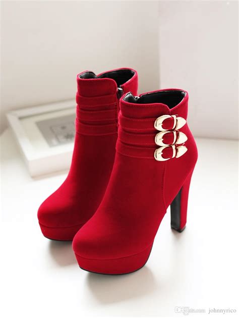 Hot & Sexy Amazing Red High Heel Shoes For Girls - PK Vogue