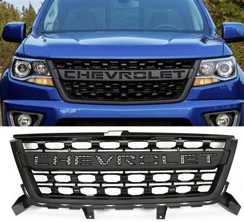 Grille Fit For 2016 2017 2018 2019 2020 Chevy Colorado Front Grill w ...