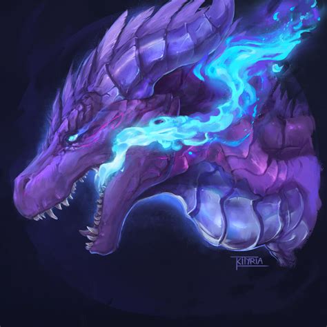 ArtStation - Fire-Spitting Dragon