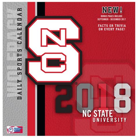 NC State Wolfpack 2018 Box Calendar | Nc state, Nc state wolfpack ...