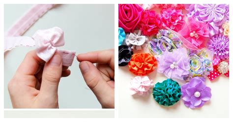 How to Make Easy Ribbon Flowers | Kids Activities Blog