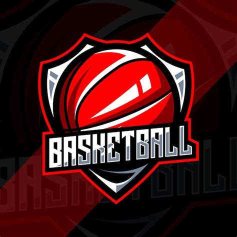 Premium Vector | Basketball logo design template