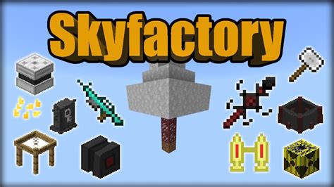 Skyfactory V4 Minecraft Bedrock Edition Addon Modpack - YouTube