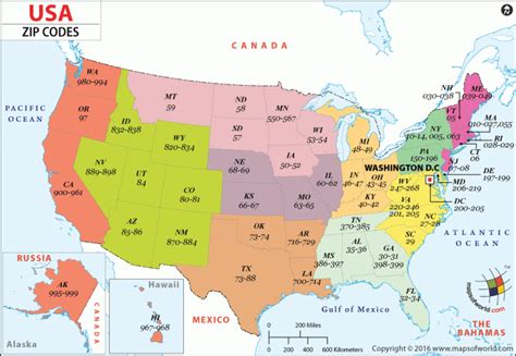 Usps Zip Code Map By State - Printable Map