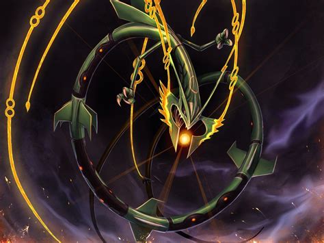 Pokemon Rayquaza Art