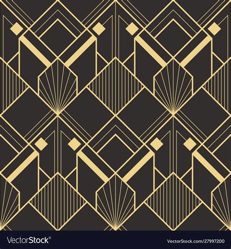 Art Deco Geometric Patterns Designs - Pattern Design Ideas