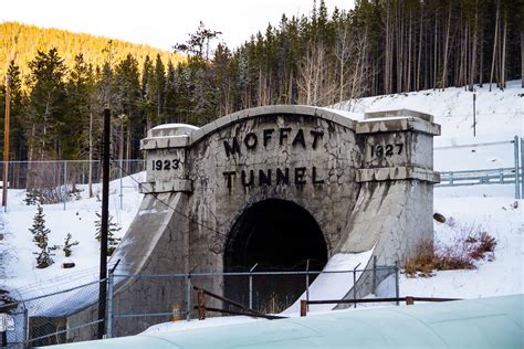 Moffat Tunnel – Rollinsville-Winter Park, CO | Amtrak Railroad Train Tunnel