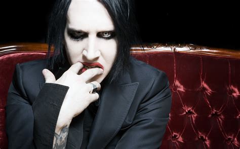 Wallpaper : Marilyn Manson, rock band, singer, makeup 2560x1600 ...