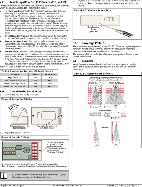 Detection Systems F01U252567 01_DS160i DS161i_Inguide DS160/DS161 ...