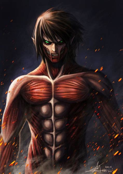 Eren Attack On Titan Titan Form