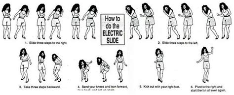 electric slide dance steps | ... step-by-step instruction that is ...