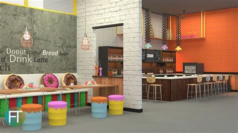 Dunkin Donut Interior Concept-Industrial Pop Art Style on Behance ...