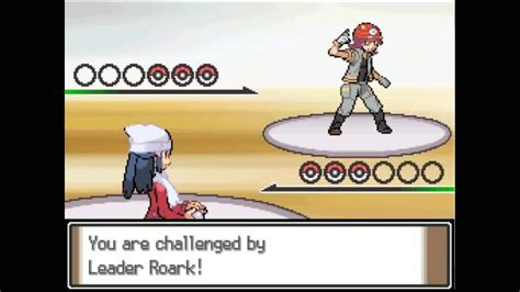 Pokémon Platinum - Gym Leader #1 Roark - YouTube