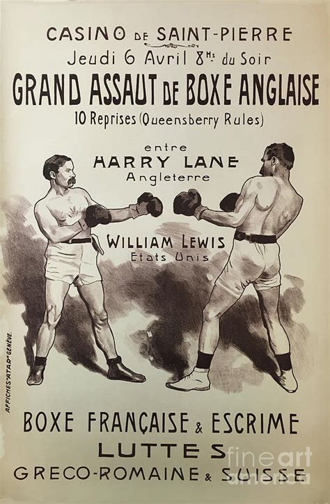 Vintage Boxing Art