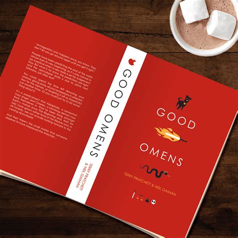 Good Omens Book Design on Behance