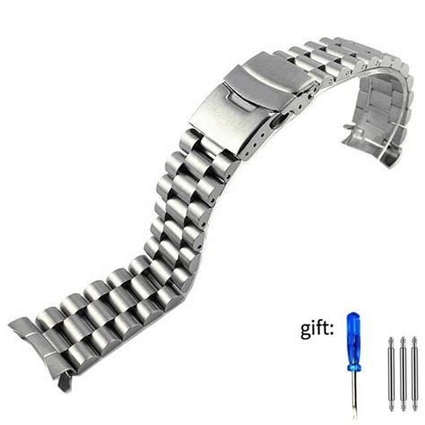 22mm Stainless Steel Watch Band Strap For Casio Duro MDV106 MDV107 ...