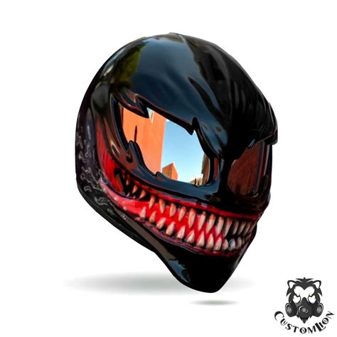 Venom helmet / custom motorcycle helmet Free international shipping ECE ...