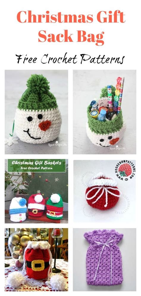 Christmas Crochet Bags - Amelia's Crochet