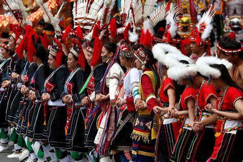 New Taiwan leader revels in rich traditions of island at her colourful ...