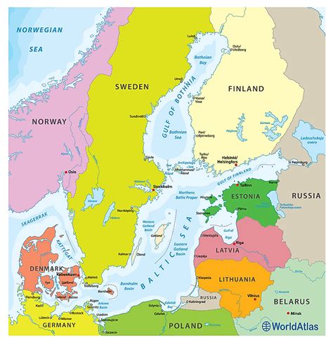 Baltic Sea On World Map - Black Sea Map