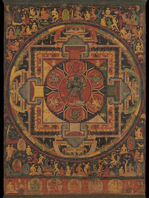 Chakrasamvara Mandala | Nepal | Thakuri–early Malla periods | The ...