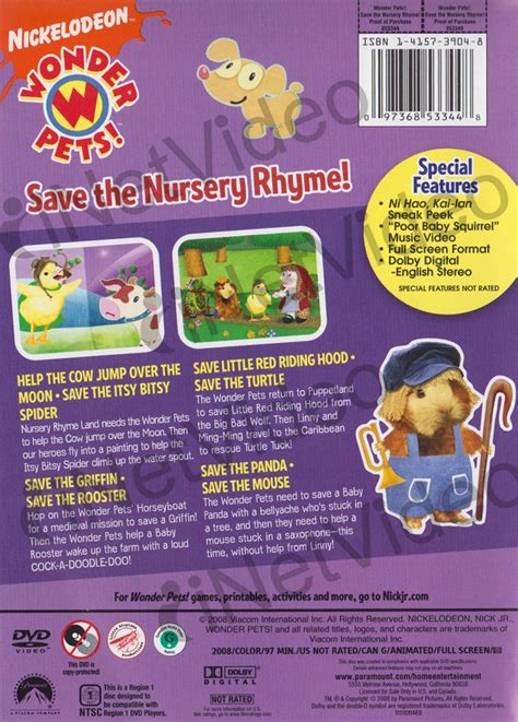 Wonder Pets! - Save The Nursery Rhyme