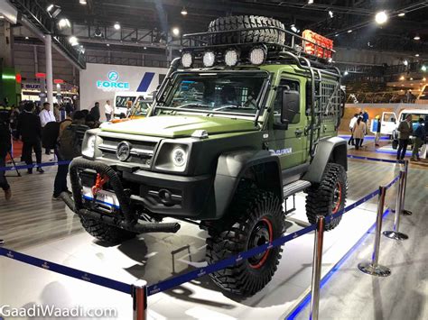 Customised Force Gurkha Storms Into 2020 Auto Expo