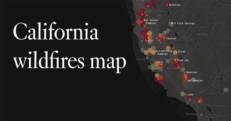 California Active Wildfires Map