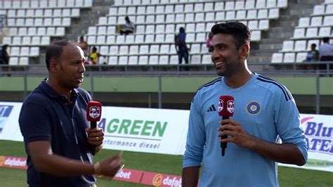 Watch Ashwin Chats Post WI Washout Video Online(HD) On JioCinema