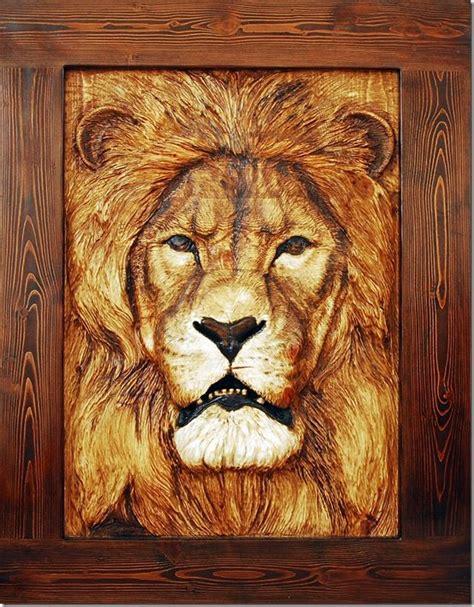 Bas relief and wood carving by Dyke Roskelley ~ art and craft projects