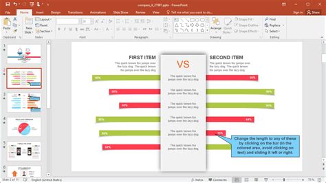 Animated Comparison table - FPPT