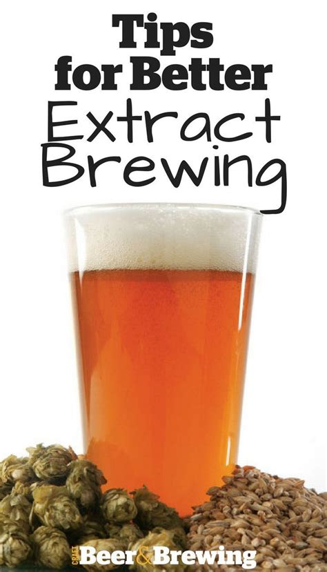 4 Steps for Better Extract Brewing Beer Brewing Recipes, Beer Brewing ...