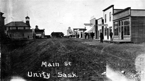 Historical photos photographs of Unity Saskatchewan