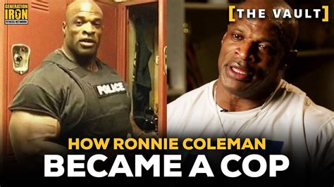 Is Ronnie Coleman Still A Cop – Telegraph