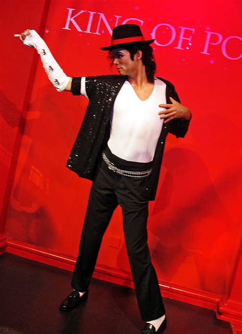 Stock Pictures: Michael Jackson Wax Sculpture at Madame Tussauds