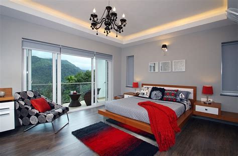 Polished Passion: 19 Dashing Bedrooms in Red and Gray!