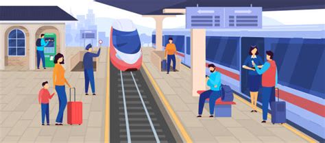 3,800+ Train Station Cartoon Stock Photos, Pictures & Royalty-Free ...