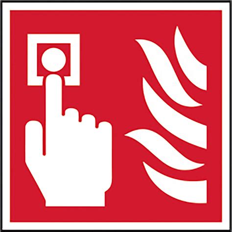 Fire Safety Sign Fire Alarm Point | Toolstation