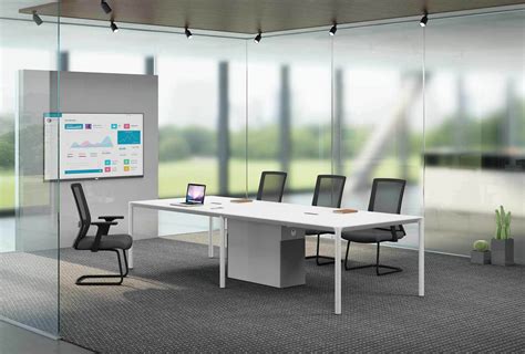 Upgrade Your Conference Room with a DIOUS White Conference Table